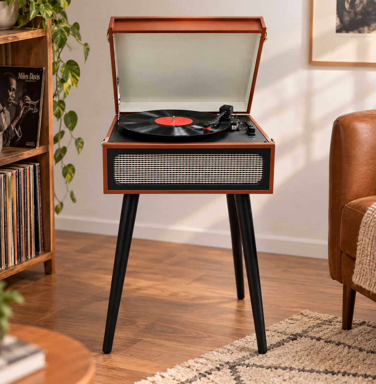 Les Majestueuses | Platine vinyle sur pied Image