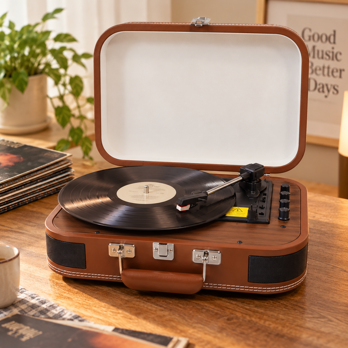 Les Connectées | Platine Vinyle Bluetooth Image